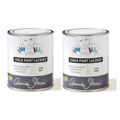 Annie Sloan Chalk Paint Klarlack matt und glänzend