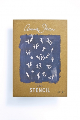 Stencil Schablone - Annie Sloan Chalk Paint *Coral* A3