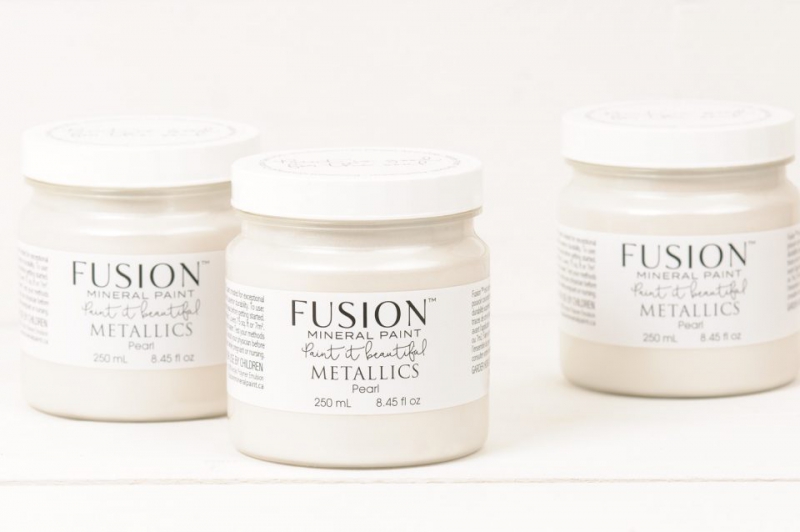 Fusion Mineral Paint Metallic Pearl, 250ml