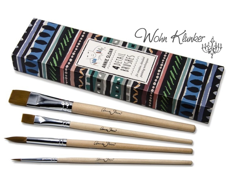 Annie Sloan Detail Brushes, 4er Set